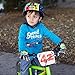 ZippyRooz Toddler & Little Kids Bike Gloves for Balance and Pedal Bicycles for Ages 1-8 Years Old. 8 Designs for Boys & Girls (Monsters, Little Kids Small (1-2))