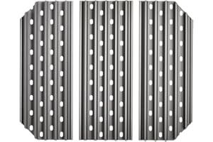 GRILL GRATE BRAND THE ORIGINAL RAISED RAIL DESIGN GET FIRED UP · WWW.GRILLGRATE.COM GrillGrate Grill Grate for Weber Go-Anywhere Grill | Weber Grill Accessories | Premium Charcoal Grill Accessories | Portable Grill Grates Replacement | Hard Anodized Aluminum | 14” Grill Grate Set