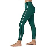 Aoysky Womens Buttery Soft High Waisted Drawstring Leggings 25'' Workout Running Gym Athletic Yoga Pants