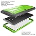 SupCase [Unicorn Beetle Pro Series] Case for Nexus 6 Case, [Heavy Duty] Belt Clip Holster Full-Body Rugged Hybrid Protective Cover with Built-in Screen Protector (Green)