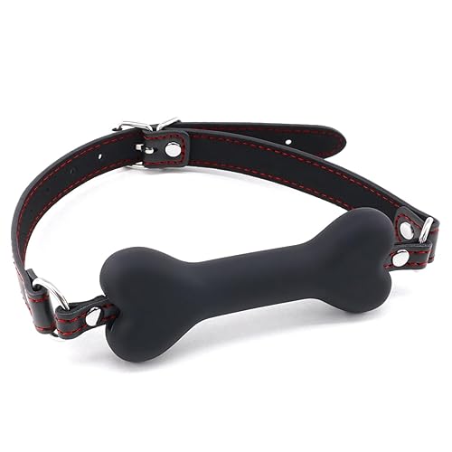 Silicone Bondage Bar Gag for Sex Games - Women and Men's Silicone BDSM Toys  Dog Bone Bite Gag - Open Mouth Sex Gags Muzzle (Black) in Dubai - UAE |  Whizz Amazon.com Stores