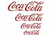 J BOUTIQUE STENCILS Wall Stencil Template Cocacola Various Size-Reusable Stencils for DIY Decor
