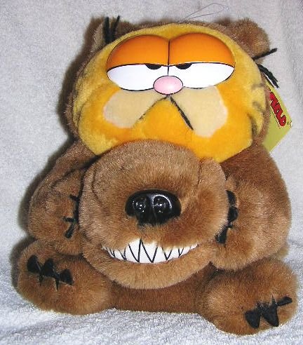 big garfield plush