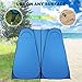 WolfWise 2 Room Pop Up Shower Privacy Tent Dressing Room Sun Shelter for Outdoor Camp Toilet Camping Biking Fishing