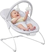 LADIDA Baby Bouncer with Soothing Music and Vibration Grey Elephant view 4