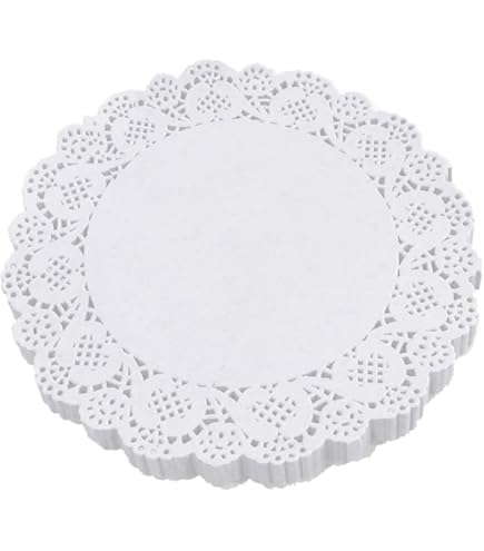 Buy Glamifirsto -100Pcs Paper Doilies 4.5 Inch Gold Placemats, Lace