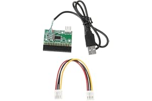 EHOO_ELECTRONIC watersouprty 1.44MB 3.5" USB Cable Adapter to 34Pin Floppy Drive Connector U Disk to Floppy Disk PCB Board