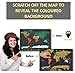 Global Walkabout Scratch Off Map – Deluxe Travel Size World Map Poster – Countries and Facts – Travel Gift