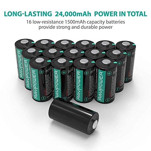 1 Batteries+RAVPower+Non+Rechargeable+Microphones+Flashlight