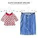 Metal Slacks Skirts Hangers, Space Saving Pants Hangers for Children Heavy Duty Skirts Hangers with 2 Adjustable Non Slip Clips, A Pack of 15 Flexible Hangers for Skirts, Pants, Slacks, Shorts