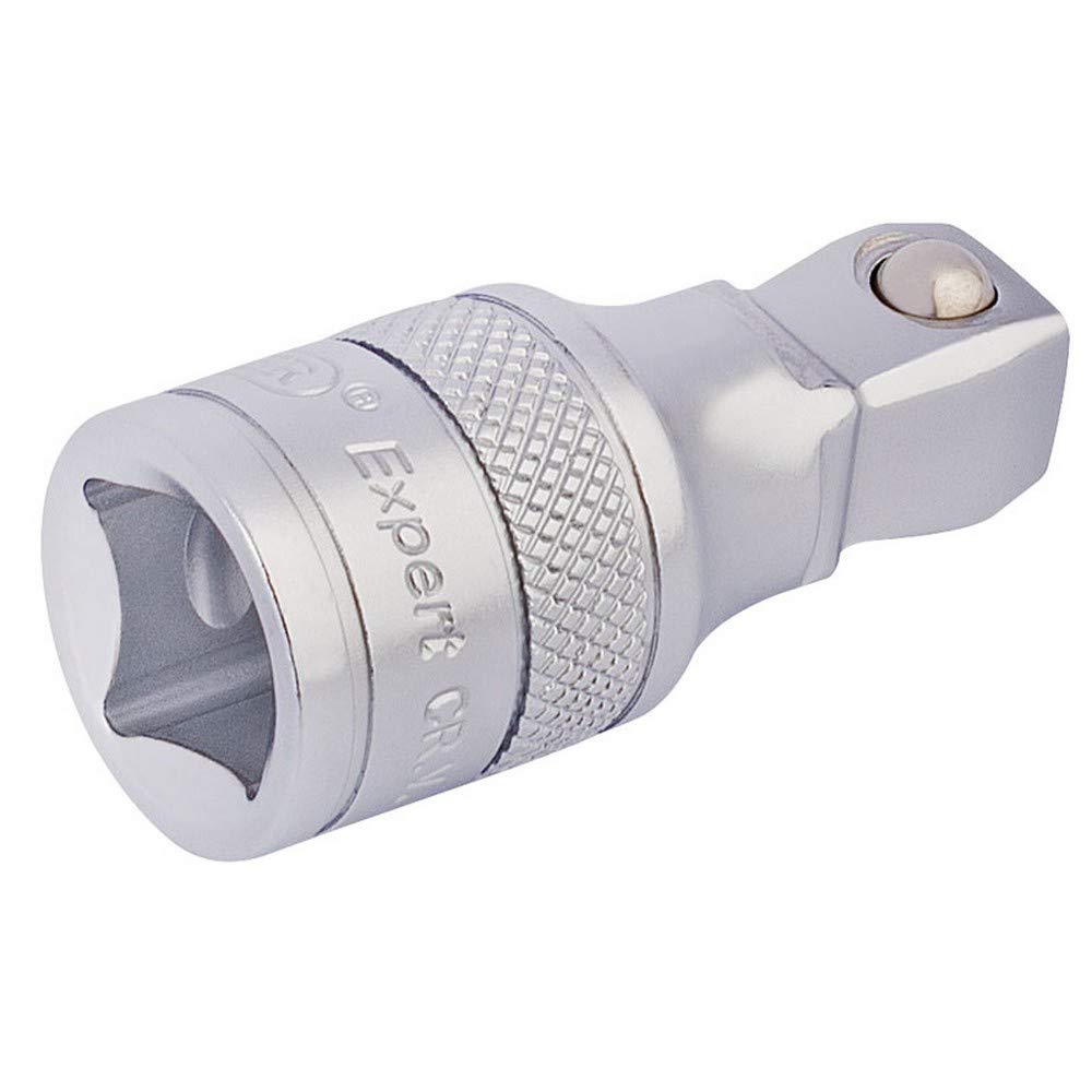 Draper 16759 1/2" Square Drive Satin Chrome Wobble Extension Bar 50MM Long