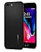 Spigen Liquid Air Armor Designed for Apple iPhone 8 Plus Case (2017) / Designed for iPhone 7 Plus Case (2016) - Black primary