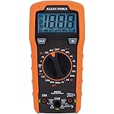 Klein Tools MM325 Multimeter, Digital Manual-Ranging 600V AC/DC Voltage Tester, Tests Batteries, Current, Resistance, Diodes, and Continuity