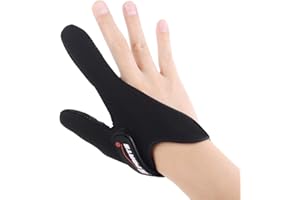 Uniwit Professional Thumb and Index Finger Glove for Fishing - Protect Finger,Anti-Slip, Anti-Scratch
