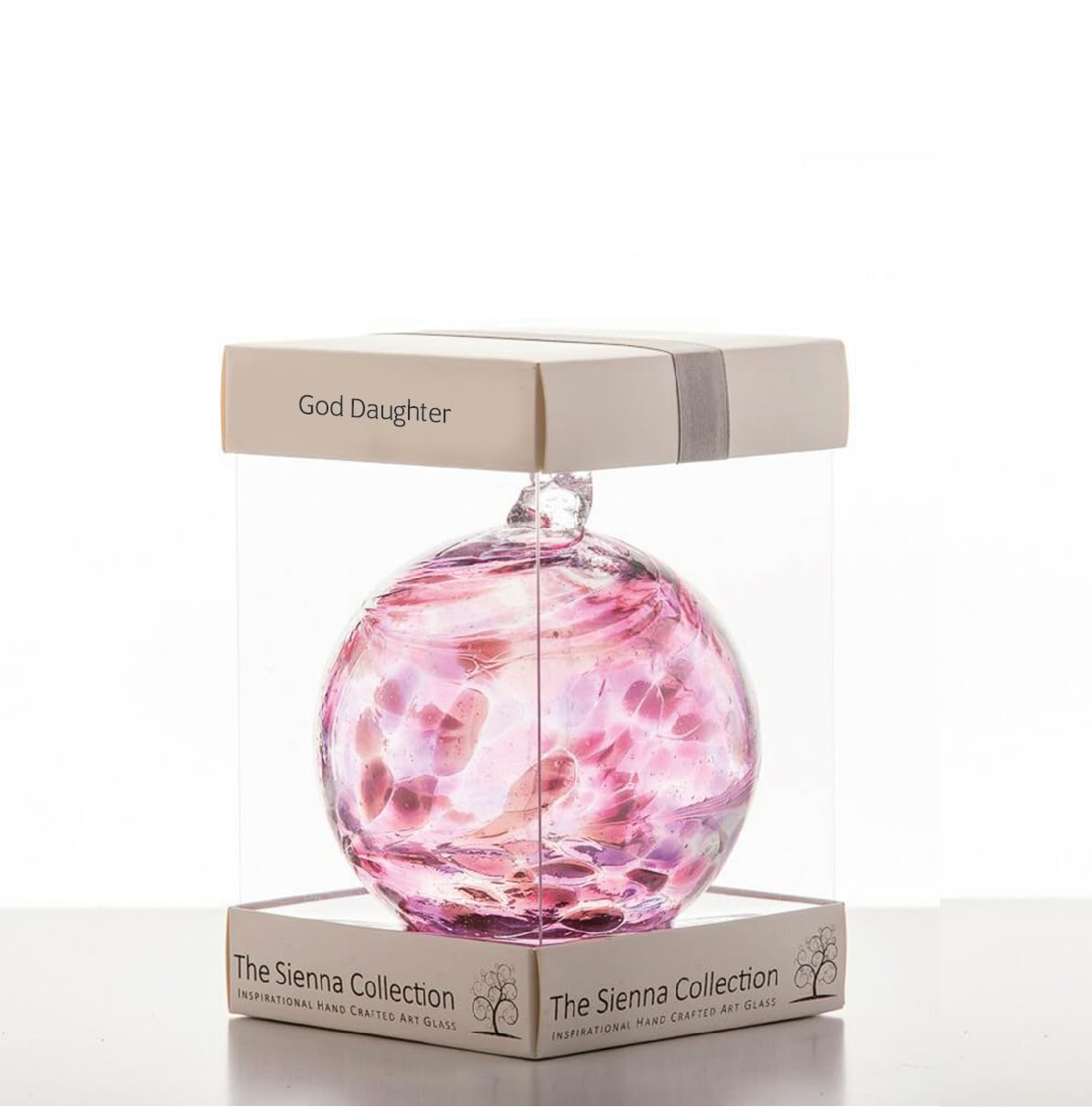 God Daughter Gift Christening Present 10cm Glass Ball