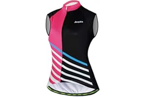 Aogda Sleeveless Cycling Jerseys Women Bike Tops Team Biking Shirts Bicycle Vests Clothing
