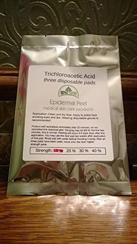 Details about 3 Self Neutralizing TCA pads 20% strength, medium chemical peel- acne,scars,sun