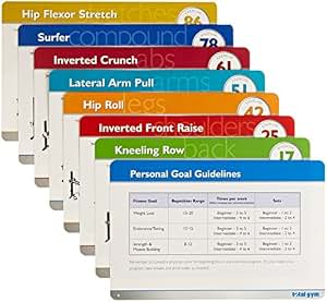 Amazon.com : Total Gym Training Deck with Card Holder : Sports Related ...