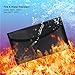 JUNDUN Fireproof Money Bag, 10.2