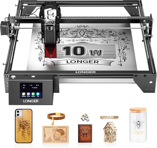 LONGER Laser Engraver Ray5 10000MW Higher Precision DIY Laser Engraving Machine…