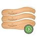 Zederna Cedar Wood Shoe Insoles Men & Women, 3 Pairs, Against Foot & Shoe Odor, Shoe Inserts for Women & Men, Shoe Odor Absorber, Against Smelly Feet. Natural Cedar Sole Inserts, Shoe Deodorizer