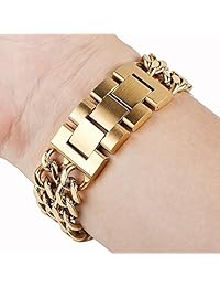 Lujo joyas de metal correas para Apple Watch 42 mm. Bling acero inoxidable de de repuesto para mujer