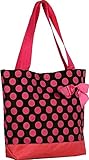Polka Dot Tote Beach Gym Bag