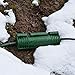 Twist and Seal Cord Protect (2 Pack) - Outdoor Extension Cord Plug Head Safety Cover Connector and Weatherproof Electrical Protector for Holiday, String, and Christmas Lights – Green