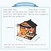 Flever Dollhouse Miniature DIY House Kit Creative Room with Furniture for Romantic Valentine's Gift(Chao Yang Grocery Store)