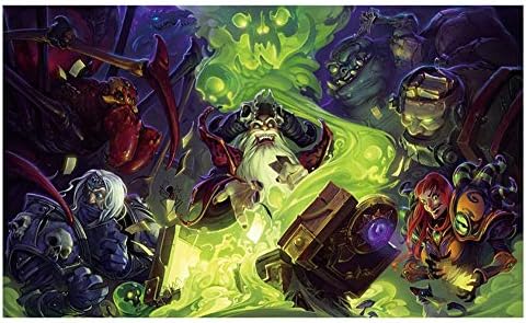 Hearthstone Game Warcraft Wall Stickers Animation Self-Adhesive Poster Hd Stickers Personalized Decoration 100X60Cm Wall Stickers G