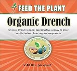 Organic Drench - The Easiest of All Fertilizers to Use; Just Mix with Water and Apply At the Base of Plants to Stimulate Roots and Microbes. This Liquid Fertilizer Triggers the Formation of New Blossoms and Flowers. Make Your Garden Vibrant Today!