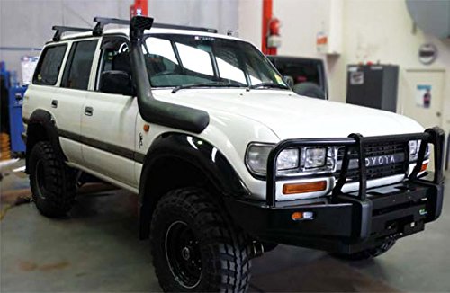 Air Intake Ram Snorkel Kit System For 1990-1997 Toyota 80 Series Landcruiser Land Cruiser Lexus LX450 Offroad 4x4 4WD High Mount Cold Tube