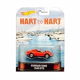Hot Wheels Hart to Hart Ferrari Dino 246 GTS Die-Cast Retro Entertainment Series