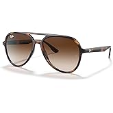 Ray-Ban RB4376 Aviator Sunglasses for Men for Women +BUNDLE with ACCESSORY EYEWEAR KIT