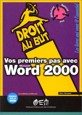 Vos premiers pas avec  Word 2000