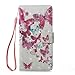 Firefish Huawei P10 Lite Case, [3D Painting] [Card Slots] PU Leather Wallet Case [Wrist Strap][Slim Fit] Kickstand Feature Full-Body Anti-Scratch Card Holder Case for Huawei P10 Lite-Butterfly Group