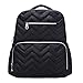 SoHo Blake Diaper Backback Bag 5Pc Chevron, Black