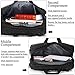 DTBG Nylon Versatile Convertible Spacious Business Casual Travel Laptop Menssenger Briefcase Computer Shoulder Hiking Bag Backpack Daypack For 15.6 - 17.3 Inch Laptop / Notebook/MacBook/Tablet,Black