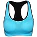 Fitglam Women Racerback Sports Bra High Impact Workout Bras No Bounce 1-3 Pack