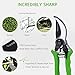 VIVOSUN 8 Inch Premium Bypass Pruning Shears Strong Garden Cutting Tools for Tree Trimmersthumb 4