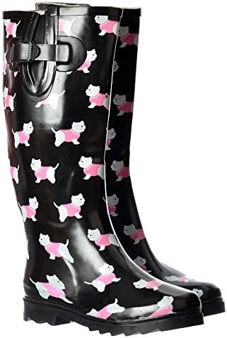 Onlineshoe Women's Wellie Wellington Festival Rain Boots