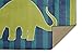 Mohawk Home Playroom Kids ,Friendly Dinosaur Blue (5' x 8')