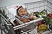 Binxy Baby Shopping Cart Hammock – Infant Seat for Grocery Carts – Holds Car Seats Securely – Compatible with Select 4-Seater Wagons (20–24” Wide) – Supports Up to 50 lbs – Full Bloom