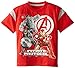 Marvel Boys' Avenger T-Shirt, Red, 5/6