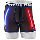 Star Wars Light Vs Dark Performance Boxer Brief for men (Medium)