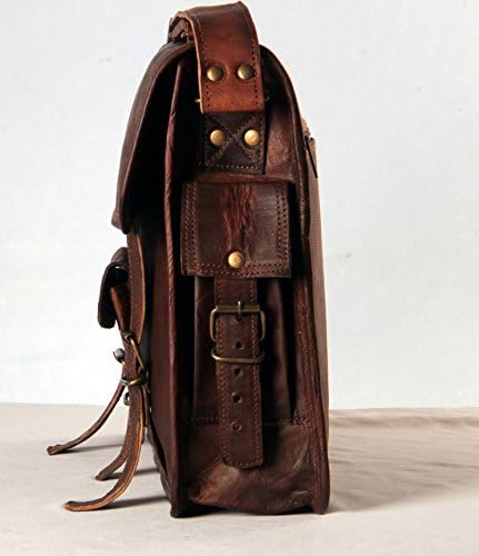 handmadecart leather messenger bag