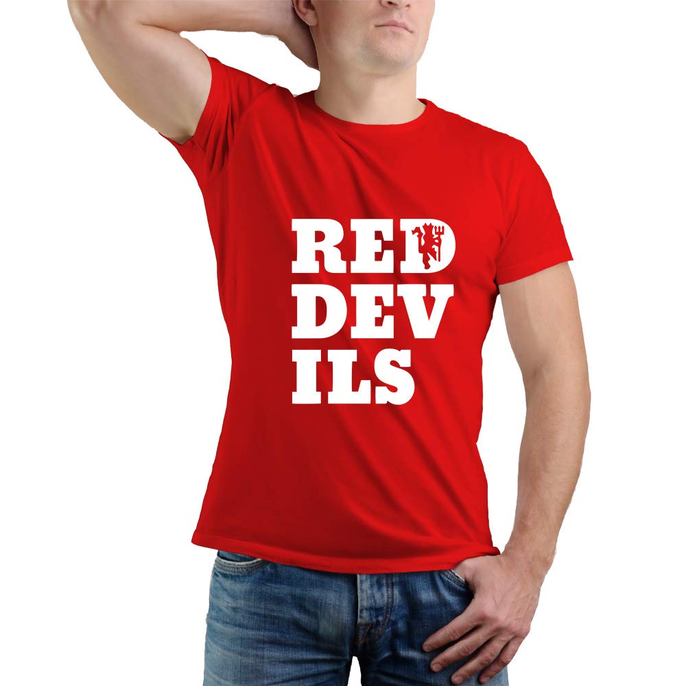 Buy Universal Retail Red Devils T-Shirt at Amazon.in