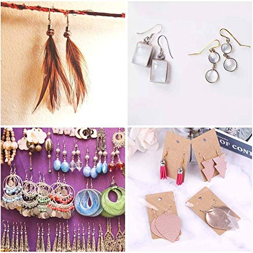 image for Earrings Hooks for Jewelry Making, Anezus 2000Pcs Earring Making Suppl