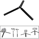 ADAIMini Tripod Selfie Tripod Desktop Phone Stand Set Top with 1/4 inches Screw and Phone Clamp Compact Tripod for Smooth 4,Osmo Mobile,Vimble 2,Gimbal Handle Grip Stabilizer and All Cameras