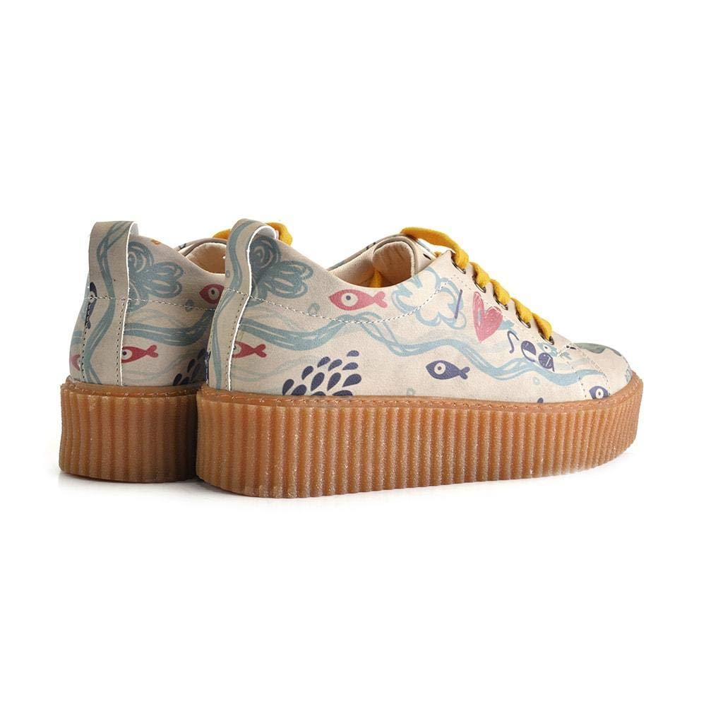 Goby Curious Frog Slip on Sneakers Shoes PMR101 Shoes Women